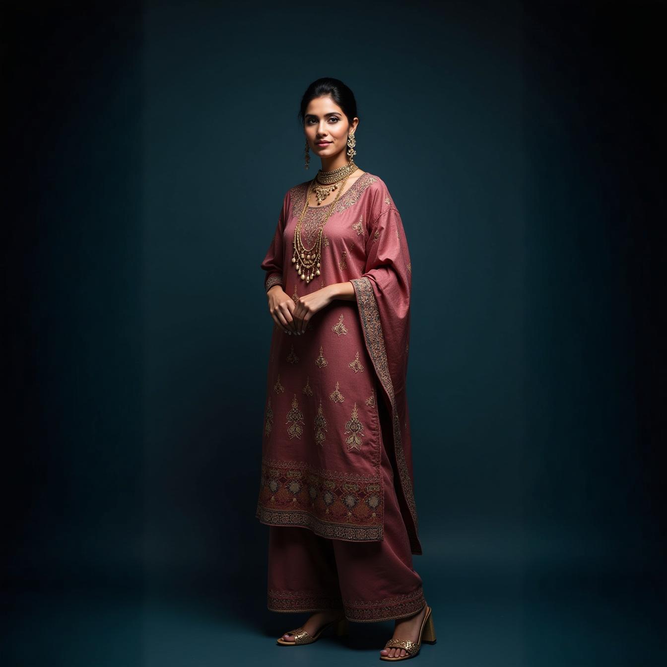 Classic Cotton Unstitched Salwar Suit